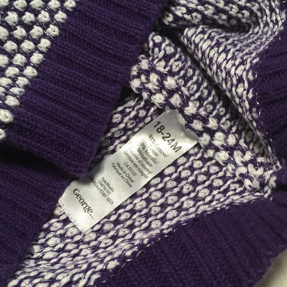 18-24m (5/$20) Knit Holiday Dress by George - Picture 7 of 13